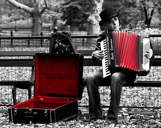NYC Accordion Player