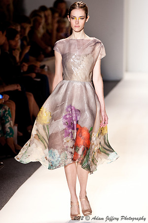 Lela Rose - MBFW Spring 2013
