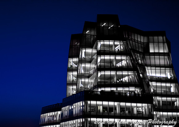 IAC Building Dusk