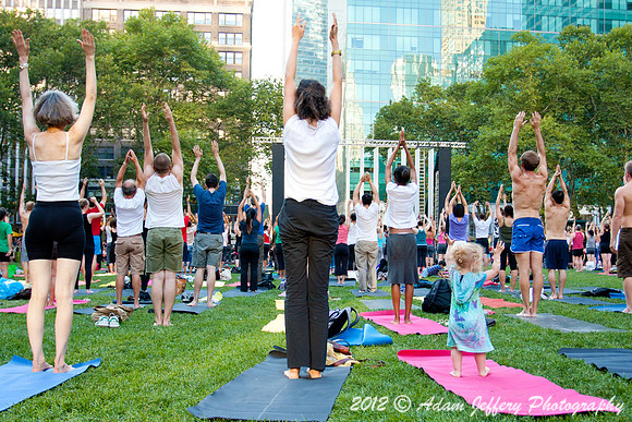 Bryant Park Yoga