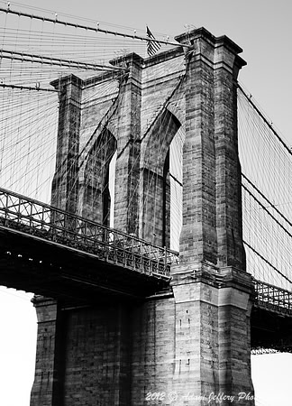 Brooklyn Bridge Vertical
