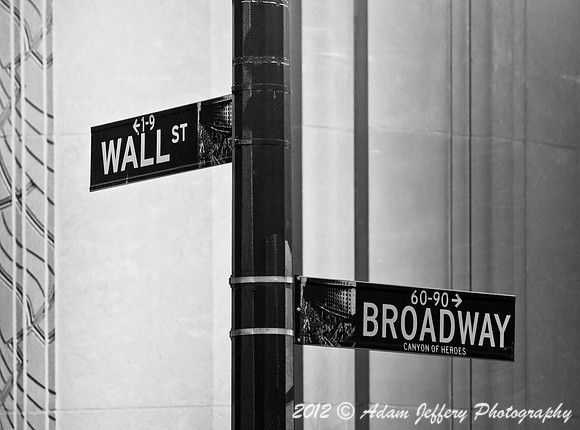 Wall St. & Broadway