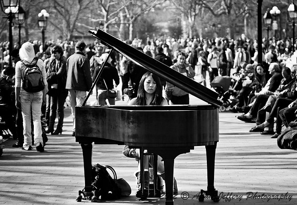 Washington Square Park Pianist
