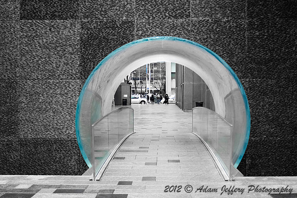 Tunnel Through Blue