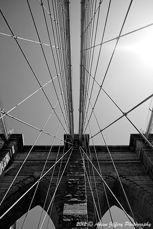 Brooklyn Bridge Sunburst
